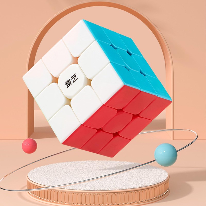 QYTOYS Speed Cube 3x3X3 Magic Cube Puzzle Toy,Full Size 2.2''