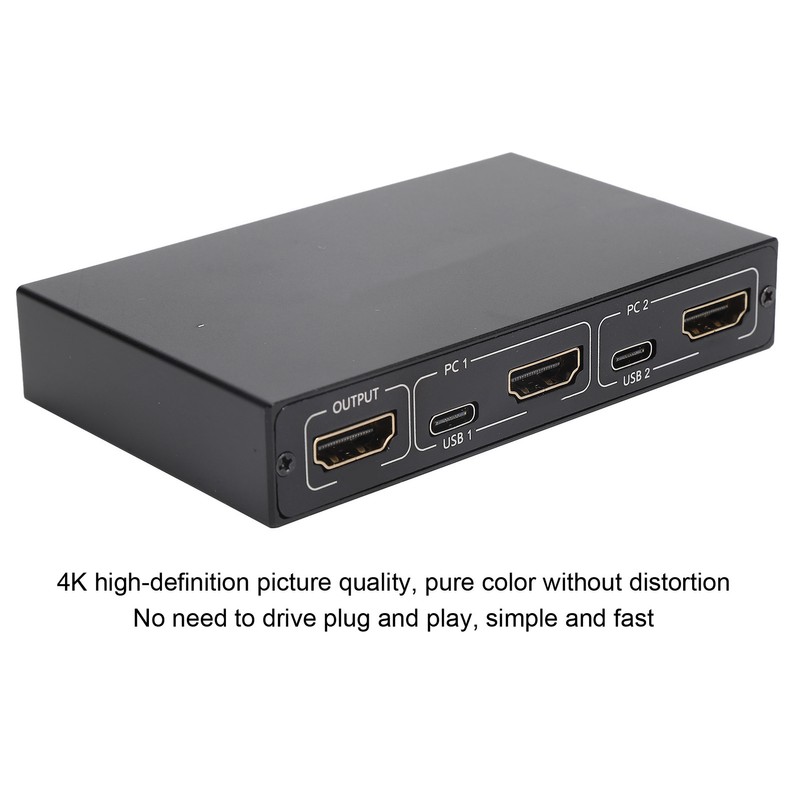 2 in 1 Out Switch High Definition Multimedia Interface Signal