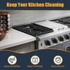 WEZCHUGHAOL Stove Gap Cover, Retractable Stainless Steel, 35-70 cm Length,