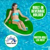Poolmaster Water Pop Inflatable Deluxe Swimming Pool Float Lounge with