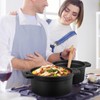 Suttmin 4 Pcs Mini Dutch Oven Small Round Iron Cocotte