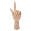 Wood Mannequin Hand Flexible Joints Fingers Drawing Mannequin Hand for