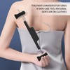 20 Pack Heavy DutyPants Skirt Hangers with Clips,Black,12 Inch