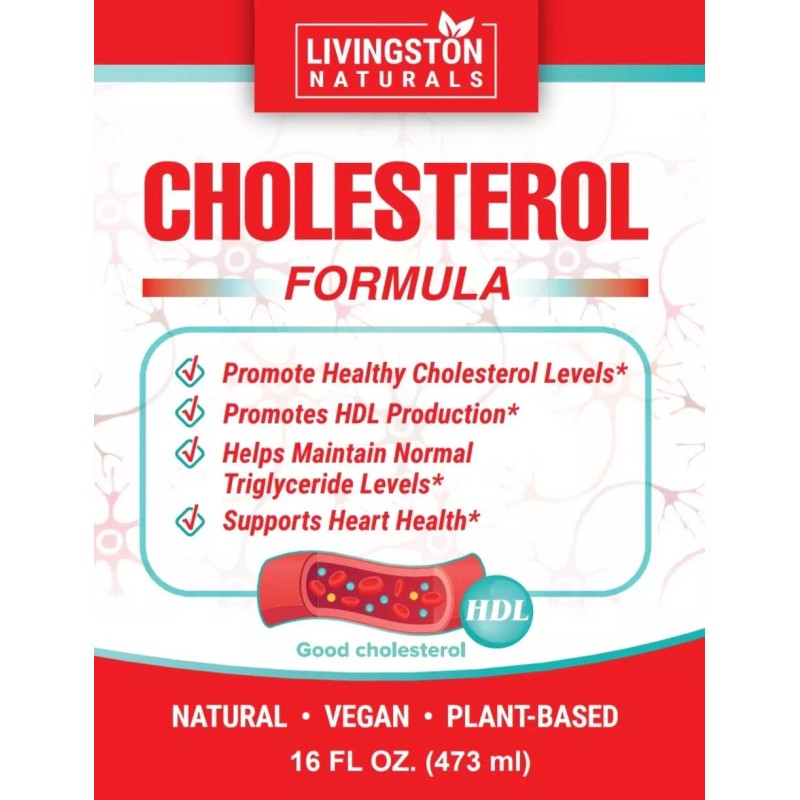 Livingston Natural Herbal Labs Cholesterol Formula By Livingston Natural Herbal