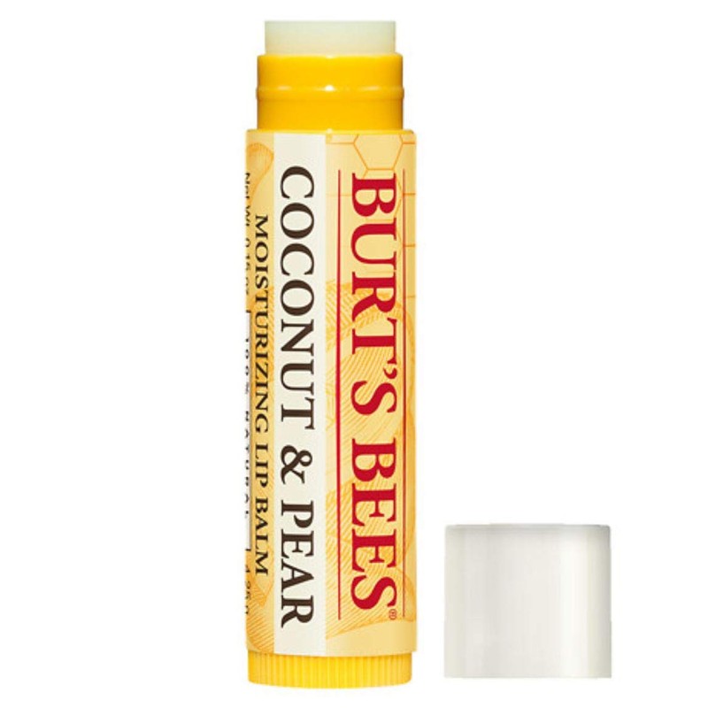 Burt's Bees 100 percent natural tinted lip balm coconut and