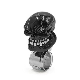 uxcell Skull Design Car Steering Wheel Knob Auxiliary Booster Power Save Ball