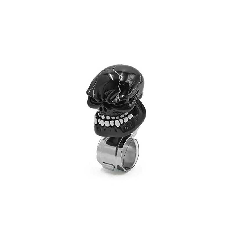uxcell Skull Design Car Steering Wheel Knob Auxiliary Booster Power