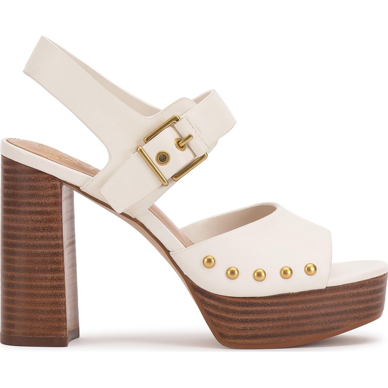 Vince Camuto Women's Pazton Platform Sandal, Coconut Cream, 8