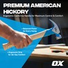 OX Tools Pro Series 18oz California Framing Hammer, Milled Face