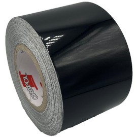 Oralite 4" Black Reflective Tape 5700 Type 1 Engineer Grade (Reflects Bright White) (4" x 10')