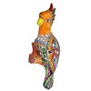 Talavera Wall Parrot - 14" H x 5.50" W