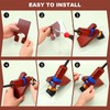 zalati Carpet Cutter Holder, Carpet Tufting Shear Guide, Wooden Shelf