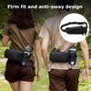 TOMVAES Adjustable Running Waist Pack, Oxford Fabric Hydration Belt Bag,