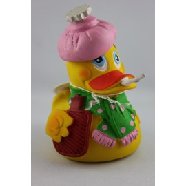 Lanco 8424678009158 Squeaky Ducks - Sick; 100% Natural Rubber, Yellow, 200 g