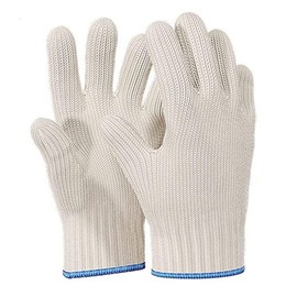 Heat Resistant Cooking Gloves for Indoor and Outdoor Use - Heat Protection Gloves for Cooking, Baking, Pot Holding, Smoker Grill Handling and so on - Oven Gloves BBQ Gloves