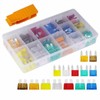 AIMALL 220PCS Assorted Mini Fuse Blade Fuses Set Auto Car