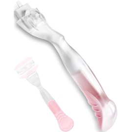 Replacement Razor Handle Compatible with Gillette Venus - Non-Slip Ergonomic Grip, Pink Handle Only (Fits Most Venus Blades) (1)