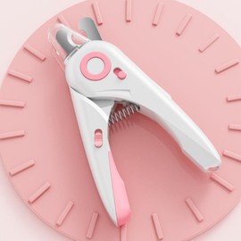 Pet Nail Clipper with LED Light, 1 Count 2 in 1 Pet Nail Trimmer & Nail File, Pet Nail Care Tool for Gift, Dog & Cat Grooming Supplies:_Blue_1 Count