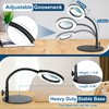 IVMAIE 10X Magnifying Glass with Light, Real Glass Lens, 5