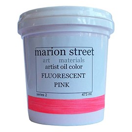 Marion Street 473ml Fluorescent Pink Oil Paint
