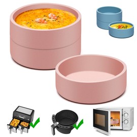 Silicone Microwave Egg Cooker, 3 Pack Air Fryer Egg Molds Eggwich Maker, Individual Egg Cups for Sandwiches Breakfast