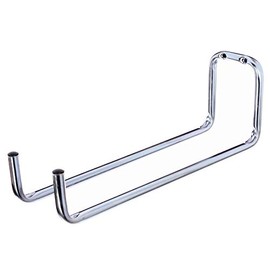 Wall Hook Double-Angled Galvanised Steel 12 mm Diameter