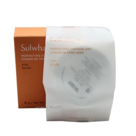 설화수 퍼펙팅 쿠션 에어리 SPF50+/PA+++ 15g 리필  21N1베이지 Sulwhasoo Perfecting Cushion Airy SPF50+/PA+++ 15g Refill 21N1 Beige