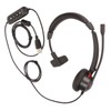Call Center Headset ENC Active Noise Cancellation Single Ear Customer
