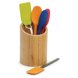 RSVP International Bamboo Kitchen Collection Reusable and Biodegradable, Tool Holder