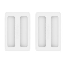 Toaster Cover Lids, Silicone 2 Slice Multifunctional Bread Machine Topper Covers, Heat Resistance, Easy to Clean, 2PCS