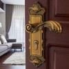 WUPYI European Style Retro Door Lock,Security Home Entry Lever Door