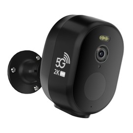 ELECCTV Security Cameras Wireless Outdoor, 2K/3MP QHD Home Security System with 130°-Wide View, Night Vision, Spotlight,IP65 Waterproof, Support Alexa,2.4GHz & 5GHz WiFi,Cloud/SD