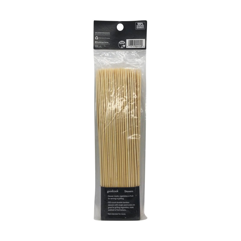 GoodCook Skewers Bamboo 9.75 Inch, 100 Count
