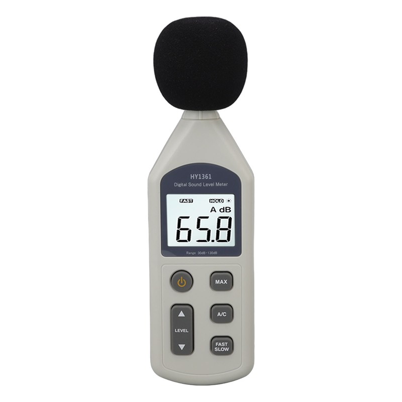 Decibel Meter High Accuracy LCD Screen 30 to 130dBA 5V
