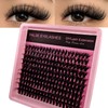 Eyelash Extensions Set, 200 Pieces, Fluffy Artificial Eyelash Clusters, Lashes