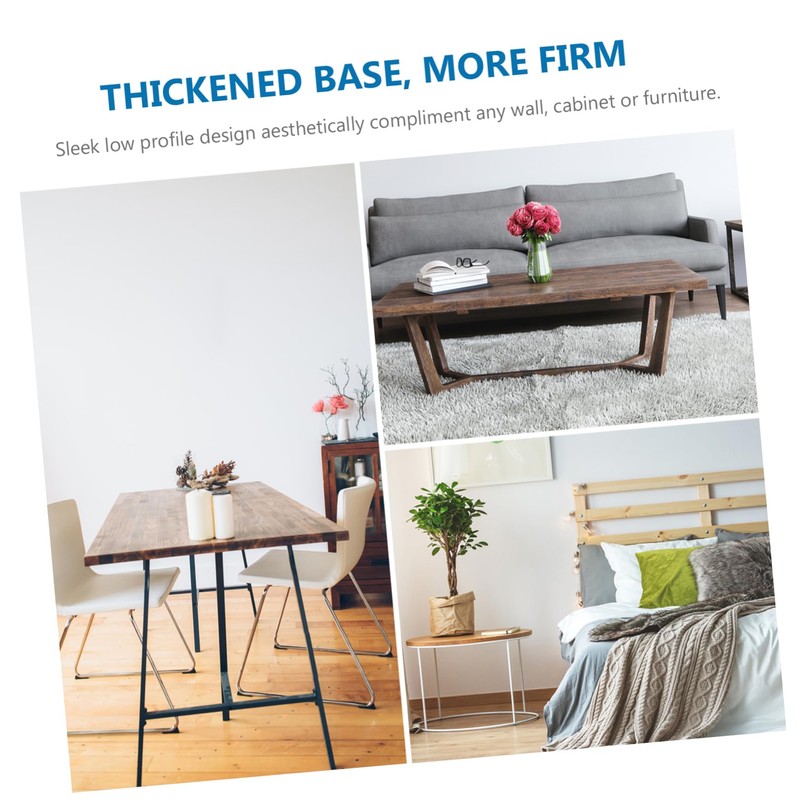 SEWACC 2 Pcs Speaker Bracket Stand Durable Metal Speaker Supports