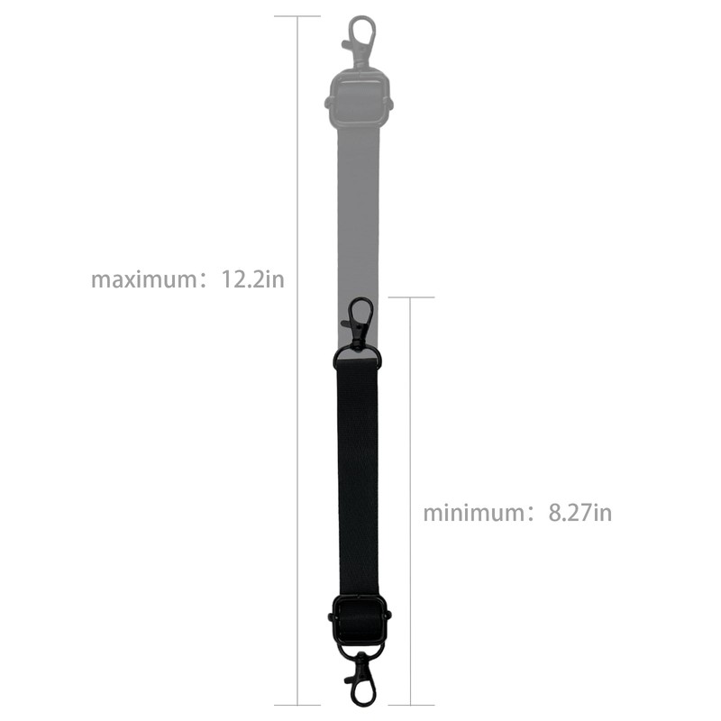 Radio Strap Holster for Firefighters, Adjustable Wide Shoulder Strap with