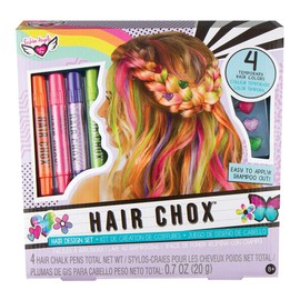 Fashion Angels Hair Chox Set (12167), Hair Chalk Gift Set, Temporary Hair Color