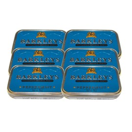 Barkleys classic peppermints in luxury tin 50g - 6 Pack