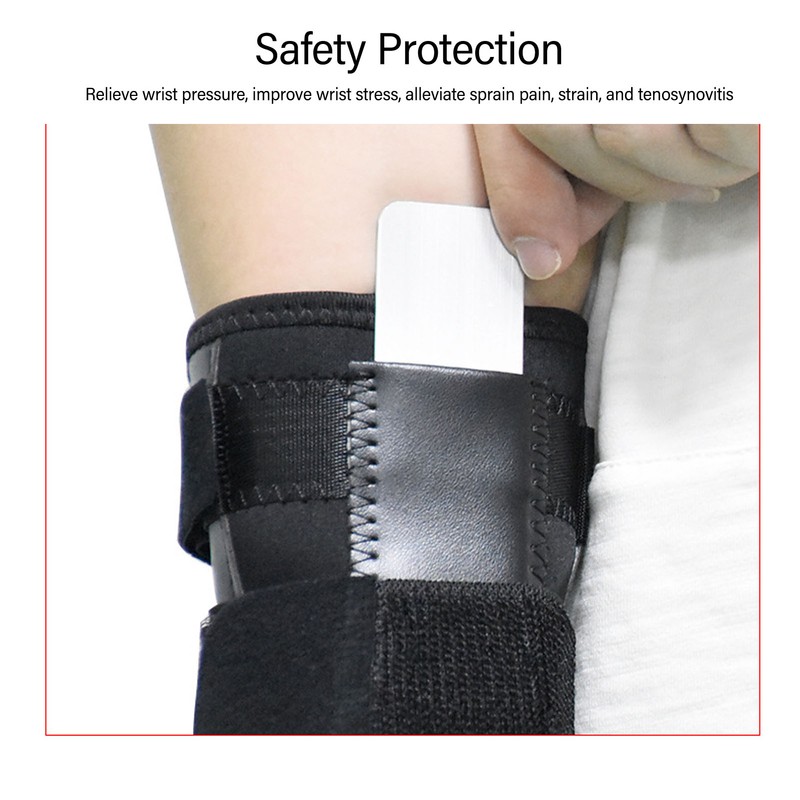 Heated Wrist Brace 3 Gear Hot Compress Adjustable Universal Wrist