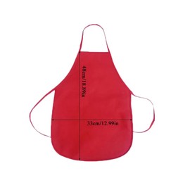 TMRBBesty 6 Pieces 6 Colours Aprons, Children's Aprons, Children's Craft Apron Set, Children's Apron, Children's Apron & Children's Cooking Apron for Drawing, Painting, Baking & Cooking - From 2 to 8