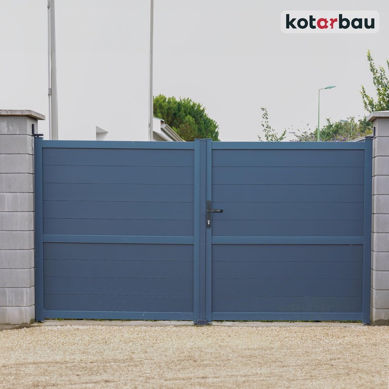 KOTARBAU® Handle Knob Set 90 mm Profile Cylinder Door Handle