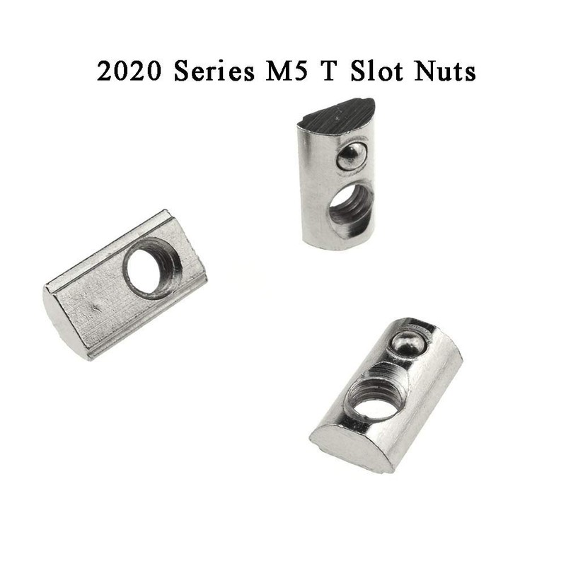 Odinest 2020 Series M5 T Slot Nuts Roll-in Spring Ball