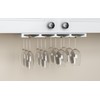 Rustic State Eze 4 Sectional Under Cabinet Mount Wood Stemware