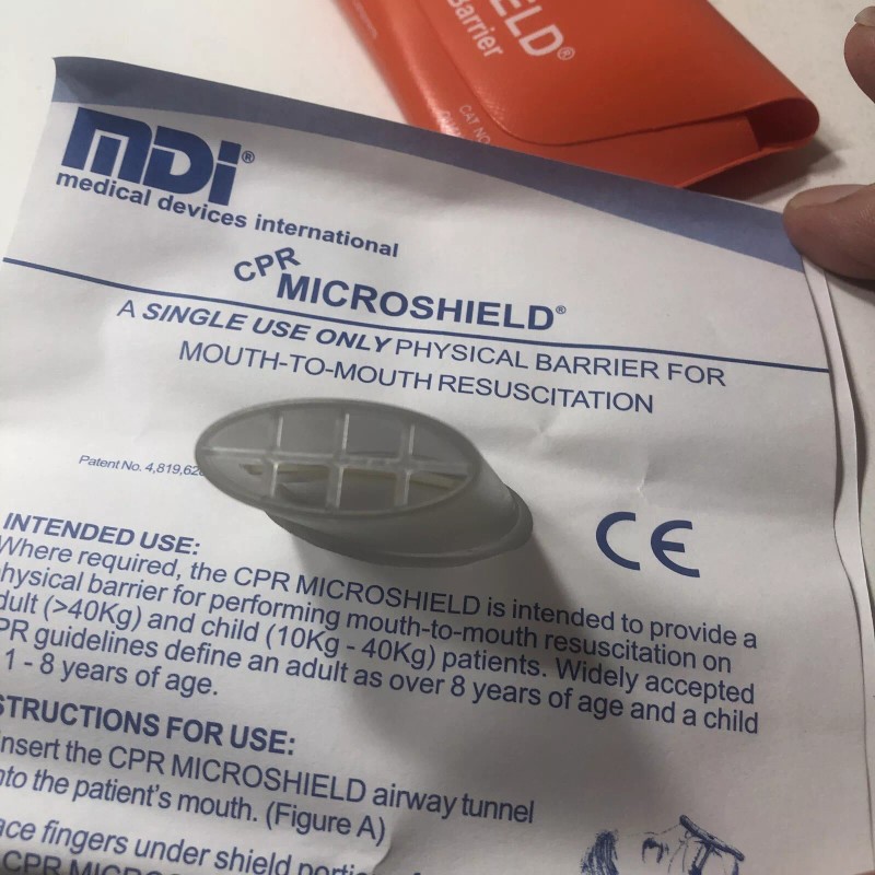 Medical Devices International BRAND NEW! CPR Microshield Mouth Rescue Breather-
