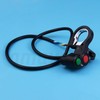 Amavoler Universal Motorcycle Horn Turn Signal Headlight Switch 7/8'' 22mm