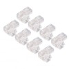 8Pcs 2 Pin 5mm COB LED Strip Light Connectors L
