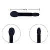 50PCS 4.5cm/1.8inch Disposable Double Sided Eye Shadow Brushes Sticks Latex
