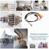 CNDST HD 1000TVL 3.6mm 90 Degree Small Portable Wired CCTV