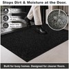 Super Absorbent Front Door Mat, 36" x 24", Non-Slip Washable